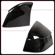 For 2025-2026+ Tesla Model Y Juniper M Style Full Carbon Fiber Side Mirror Cover Caps (Add-On/Stick On)