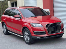 4pcs Set For 2010-2015 Audi Q7 Standard Front Bumper Fog Light Grille