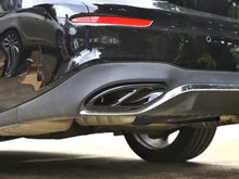 Gloss Black Exhaust Tip Covers Trim Fit Mercedes W205 C-Class W213 E-Class X253 GLC AMG Line