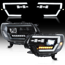 FULL LED Headlights W/Startup Aniamtion For 2012-2015 Toyota Tacoma 2nd Gen