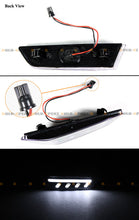 V3 LED White Bar Lens Bumper Side Marker Lamps Fender Light for Infiniti G35 Coupe 2003-2007