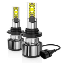 9005 9006 LED Headlights High Low Beam Bulbs 200W Super Bright 6000K Combo Pack