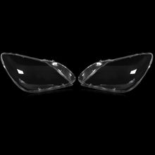 For Mercedes-Benz R172 SLK200 2012-2016 Pair Front Headlight Lens Covers Shell