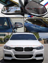 Replacement Carbon Fiber Mirror Caps Cover Fit For BMW E84 F20 F22 F30 F32 F33 F36