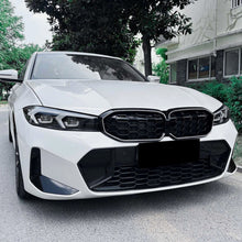 Gloss Black Front Kidney Grille w/LED Light For BMW G20 330i M340i 2023-2025