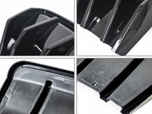 For Corvette C7 Z06 2014-2019 STG 3 Glossy Black Rear Bumper Diffuser Kit