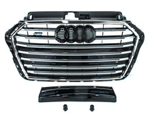 Chrome Front Grille for Audi A3 8V S3 2017-2020 w/o ACC fg286