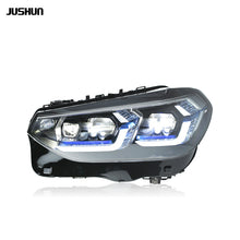 LED Headlights Front Lamps Assembly Turn Signal Smoked for BMW X3 G01 2018-2021