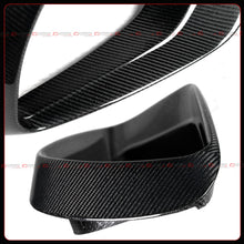 For 2017-2020 Mercedes W213 E63 E63S AMG Real Carbon Fiber Front Bumper Air Duct Trim