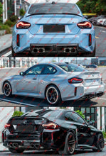 For 2023-2026 BMW G87 M2 CS Style Real Carbon Fiber Rear Bumper Diffuser Valance