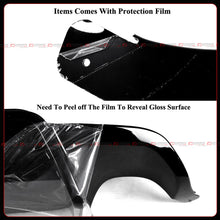 For 2021-2025 Lexus IS300 IS350 CTM V1 Gloss Black Rear Diffuser + Corner Extensions