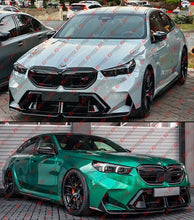 For 2025-2026 BMW G90 G99 M5 Performance Style Real Carbon Fiber Front Bumper Lip