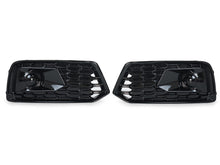 Gloss Black Front Fog Light Cover Grille Bezels For AUDI Q5 NON-Sline 2018 2019 2020