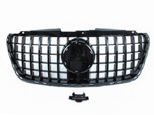 Black Front Bumper Grille Grill For Mercedes Benz Sprinter W907 W910 2019-2022