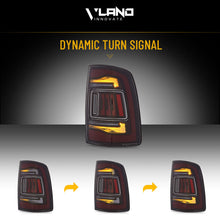 VLAND LED Tail Lights Sequential Animation for Dodge Ram 1500 2500 3500 2009-2018