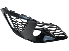 Gloss Black Front Bumper Fog Light Cover Grille For Audi A4 B9 S-LINE S4 2020-2025