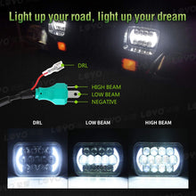 5x7 LED Headlight for Jeep Cherokee XJ 1984-2001 Wrangler YJ 1986-1995