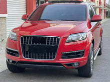 4pcs Set For 2010-2015 Audi Q7 Standard Front Bumper Fog Light Grille