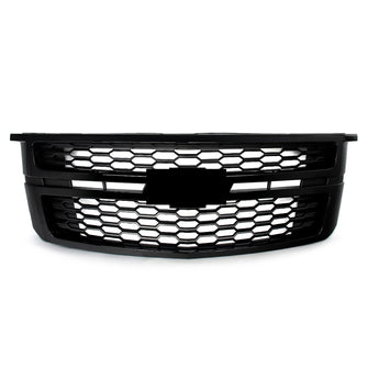 For 2015-2020 Chevrolet Tahoe Suburban LS LT Front Glossy Black Bumper Grille Grill