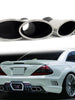 Chrome Exhaust Tips for MERCEDES AUDI BMW Bentley Porsche