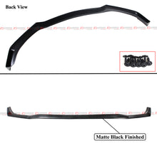 For 2017-2022 Infiniti Q60 V2 Matt Black Full Size 1Pc Front Bumper Lip Splitter