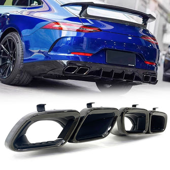 AMG GT63s Exhaust Tips for Mercedes GT63 GT53 GT43 GLE53 GLE63 GLS63