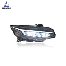 LED Black Projector Headlights Front Lamps Assembly for Honda Civic 2016-2021