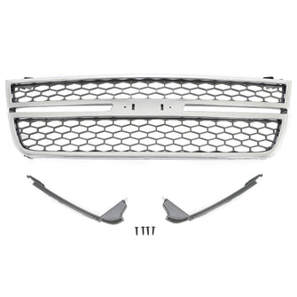 Front Grille Assembly Chrome Honeycomb Style for Chevrolet Silverado 2003–2007 Classic