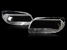 Pair Front Headlight Lens Cover + Glue For BMW X1 E84 2013-2015 Left & Right