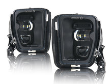 Black Bumper LED Fog Lights For Dodge Ram 1500 2013 2014 2015 2016 2017