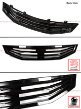 For 2008-2010 Honda Accord 2dr Coupe Glossy Black MU Style Front Grille Grill