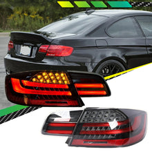 LED Tail Lights Smoke Sequential For BMW 3-Series M3 E92 Coupe LCI 2008-2013 Rear Lamps