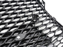 For 2013-2016 AUDI A5 S5 RS5 Front Bumper Honeycomb Grille Grill + Chrome Frame