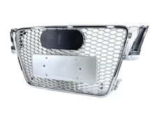 Chrome Honeycomb Front Mesh Grill for Audi A5 B8 S5 2008-2012 fg311