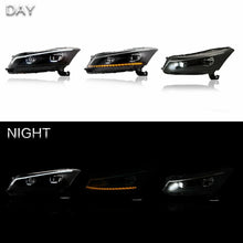 Demon Eye Headlamps For 2008-2012 Honda Accord Sedan Headlights Left+Right