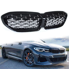 Silver Diamond Front Kidney Grill For BMW G20 3-Series M340i 2019 2020 2021 2022