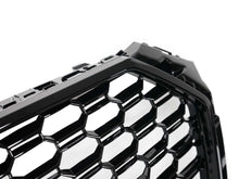 Honeycomb Mesh Hex Grille Black Fits 2017-18 Audi A4/S4 B9 RS4 Style