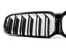 Dual Slat Gloss Black Front Kidney Grille For BMW 5 Series G30 LCI 2021-2023