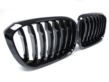 Gloss Black Front Hood Kidney Grille For 18-21 BMW X3 G01 X4 G02