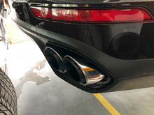 Chrome Exhaust Tips Muffler Chrome for Porsche Macan Base 2019-2024