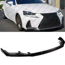 Gloss Black Front Bumper Lip Splitter For 2017-2020 Lexus IS200t IS300 IS350