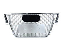 Chrome Honeycomb Front Mesh Grill for Audi A5 B8 S5 2008-2012 fg311