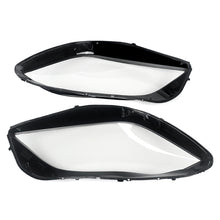 Pair For Mercedes CLS-Class W218 2015-2018 Front Headlight Headlamp Lens Cover Shell