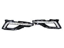 DRL LED Daytime Running Lamps Fog Lights W/ Bezel For 2015-2017 Hyundai Sonata dr18