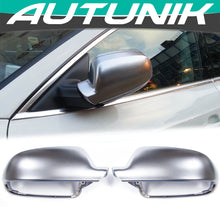 Chrome Mirror Cover Caps Replace For Audi A4 B8.5 S4 A5 8T S5 w/o Lane Assist 2013-2016 mc3