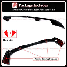 For 2019-2026 BMW X7 G07 M60i GT Style Gloss Black Rear Roof Spoiler Wing Extension