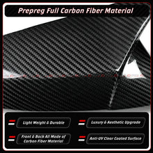 For 2014-2025 Cadillac CT5 CT6 CTS Full Carbon Fiber M Style Side Mirror Covers Caps Stick-On