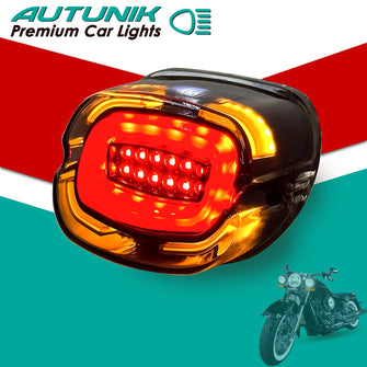 Eagle Lights Layback LED Tail Light Brake Turn Signal Harley Softail Sportster