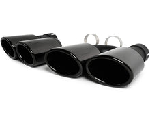 S5 Style Rear Diffuser Lip W/ Black Exhaust Tips For Audi A5 B9.5 S-Line 2020-2025