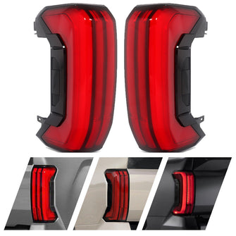 2x LED Tail Lights 3 Pins For Toyota Tundra 2022-2024